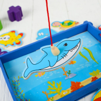 Рыбалка &laquo;Водный мир&raquo;, 12 элементов + 2 удочки