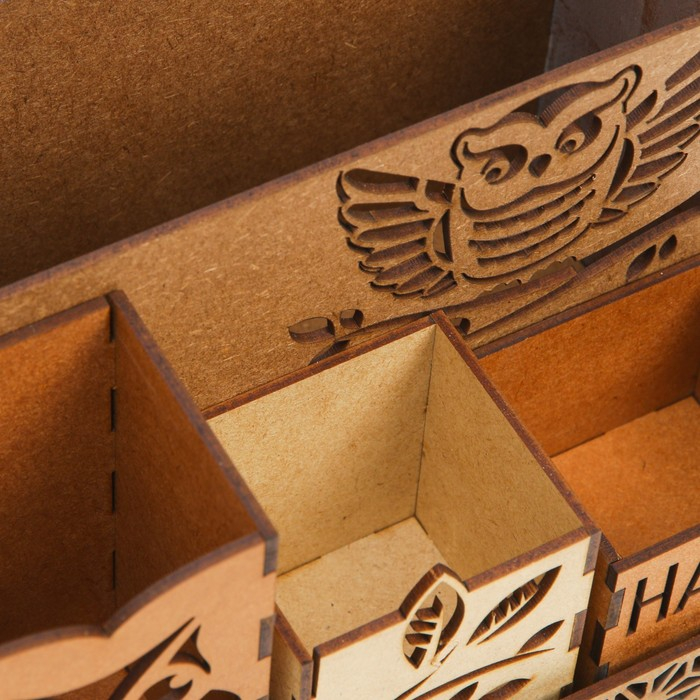 Органайзер для канцелярии настольный &laquo;Совы&raquo;