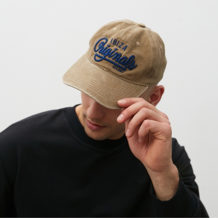 Кепка мужская MINAKU Кепка мужская MINAKU "Ibiza", цвет светло-коричневый, р-р 56-58