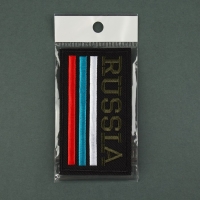 Шеврон на липучке &laquo;Россия&raquo;, 9 &times; 5 см