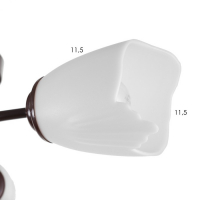 Люстра 1341003/3WT E27 15Вт коричневый BayerLux