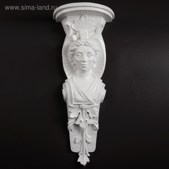 Консоль "Женщина" белая 72см