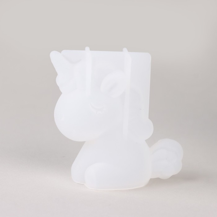 Фигурка гипсовая под раскраску своими руками &laquo;Гипсовая единорожка&raquo;, 6 х 4 см, набор для создания