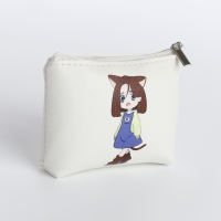 Кошелёк на молнии, цвет белый Кошелёк на молнии, цвет белый