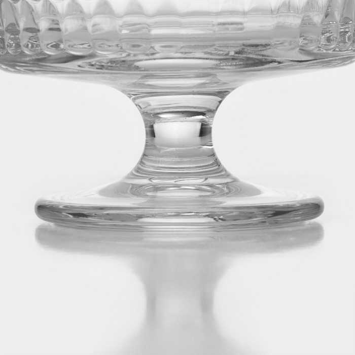 Ваза стеклянная для мороженого RAIN, 240 мл, d=9,3 см