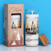 Свеча в колбе &laquo;Мурманск&raquo;, 8 х 3 см