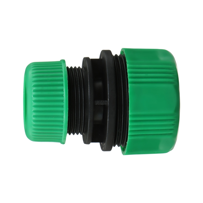 Муфта переходная, для шлангов 1/2" (12 мм) &ndash; 3/4" (19 мм), цанговое соединение, ABS-пластик, Greengo