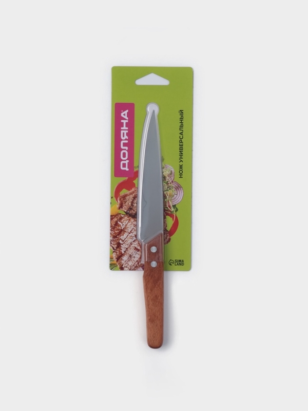 Нож кухонный Доляна &laquo;Усадьба&raquo;, универсальный, лезвие 12.7 см, нержавеющая сталь