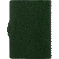 Ежедневник Strep Front на заказ, недатированный, зеленый