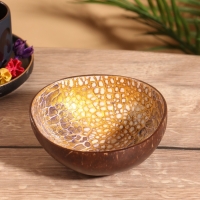 Чаша "Космос" 14х14х6 см, кокос