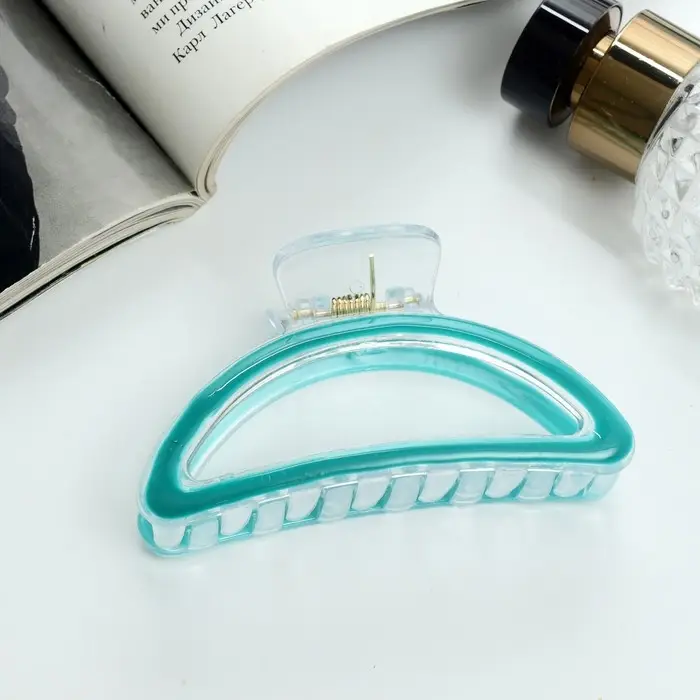 Краб для волос &laquo;Лилу&raquo;, дуга, 9 см, МИКС