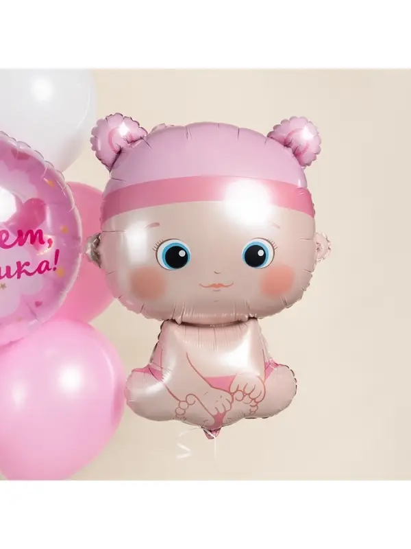 Воздушный шар фольгированный 33" &laquo;Малышка девочка&raquo;