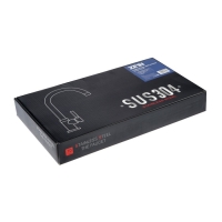 Смеситель для кухни ZEIN ZF1, квадратный, картридж 35 мм, нержавеющая сталь, черный Смеситель для кухни ZEIN ZF1, квадратный, картридж 35 мм, нержавеющая сталь, черный