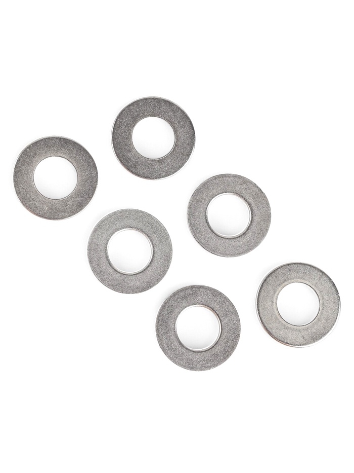 Комплект одиночной колковой механики Music Life, серебристые, 3+3