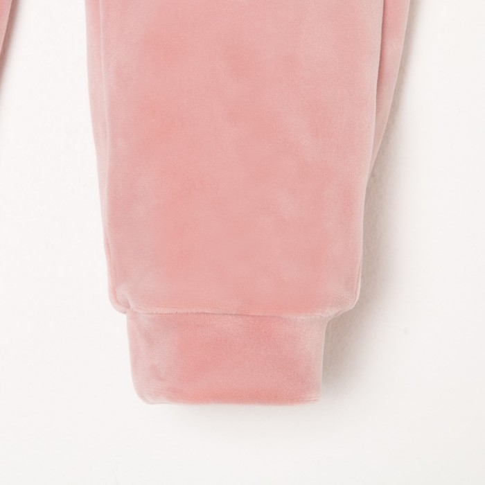 Костюм детский (толстовка, брюки) KAFTAN Костюм детский (толстовка, брюки) KAFTAN "Basic line" размер 36 (134-140см), розовый