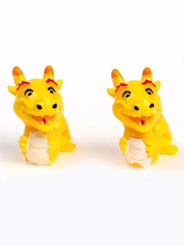 Миниатюра кукольная &laquo;Дракон&raquo;, набор 2 шт., размер 1 шт. &mdash; 2,8 &times; 3,2 см