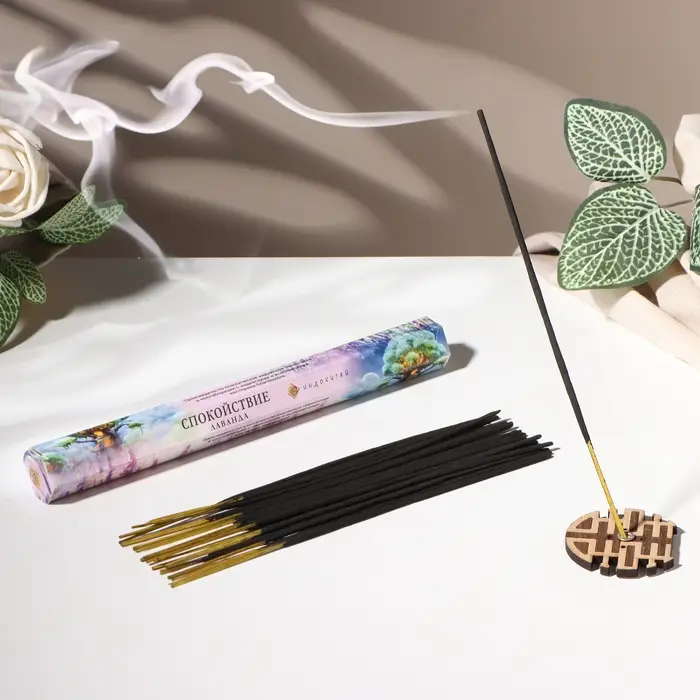 Благовония &laquo;Спокойствие&raquo;, 20 палочек в упаковке, шестигранник