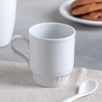 Кружка фарфоровая &laquo;Русское поле. Весёлый Колобок&raquo;, 210 мл, d=7 см, рисунок МИКС