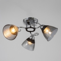 Люстра "Дождь" 3х40Вт Е27 хром 48х48х24см