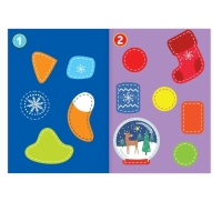 Набор аппликаций &laquo;Весело встретим Новый год&raquo;, 6 шт. по 20 стр.