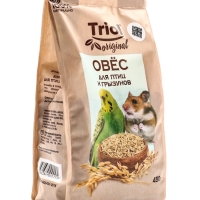 Корм Triol для птиц и грызунов, овес, 450 г