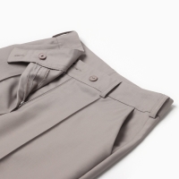 Брюки женские MINAKU: Casual Collection цвет бежевый, р-р 52