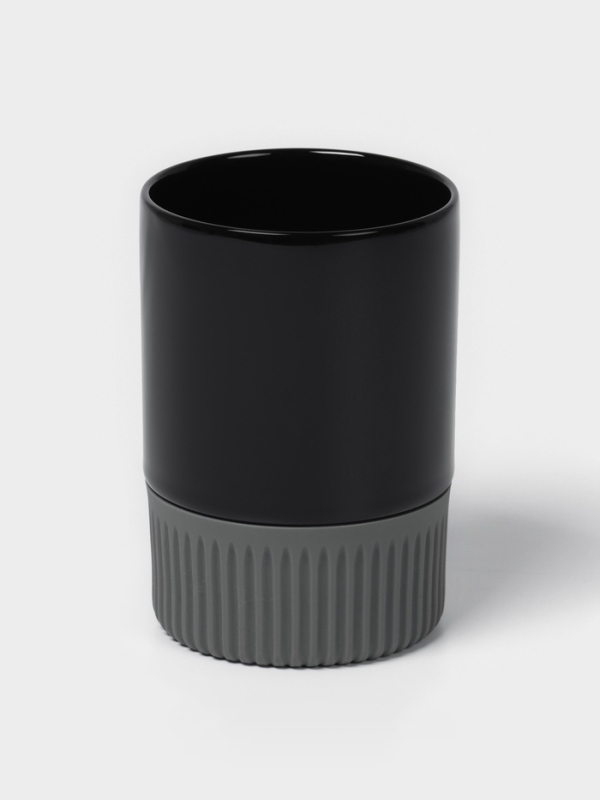 Набор для ванной "Глянец" 3 предмета (дозатор для мыла, стакан, мыльница)