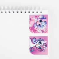 Подарочный набор &laquo;Яркая звездочка&raquo;, блокнот А6, 32 листа, наклейки, магнитные закладки