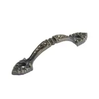 Ручка-скоба мебельная ТУНДРА PC177, м/о 105 мм, цвет бронза