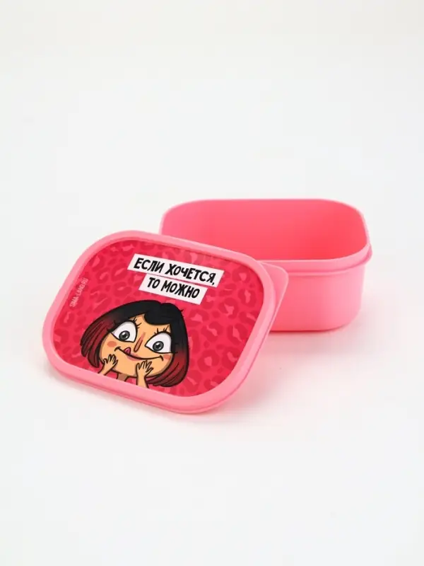 Ланч-бокс &laquo;Если хочется, то можно&raquo;, 500 мл