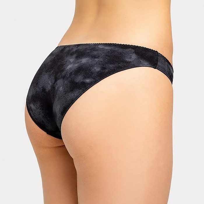 Трусы женские слипы, цвет черный, размер 48 (L)