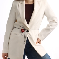 Портупея с кулоном &laquo;Сердечко&raquo;, трансформер, бордовая, 150 см