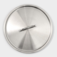 Крышка d=24, нержавеющая сталь, пароотвод, толщина 0,8 мм