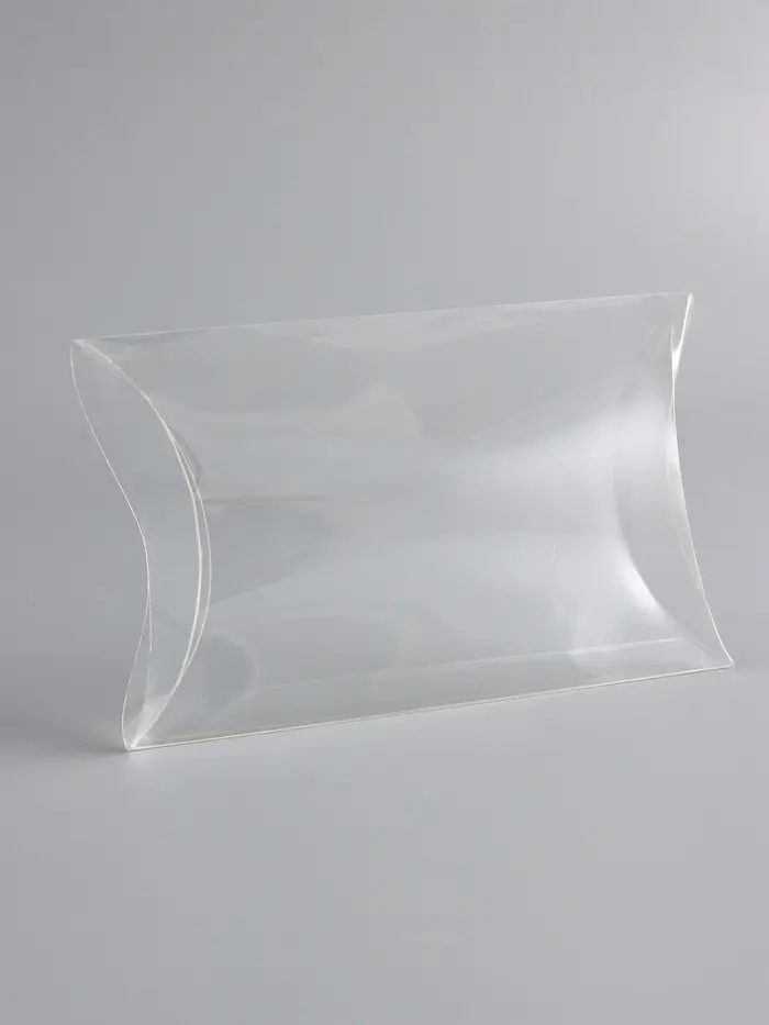 Складная прозрачная коробка из PVC, для упаковки подарков, 14&times;9&times;3 см