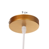 Светильник Ronald 1х40Вт Е27 пр-1м золотистый 36х36х15см