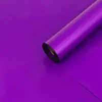 Пленка для цветов тонированная, матовая, светло пурпурная, 0,5 х 30 м&plusmn;5%, 65 мкм