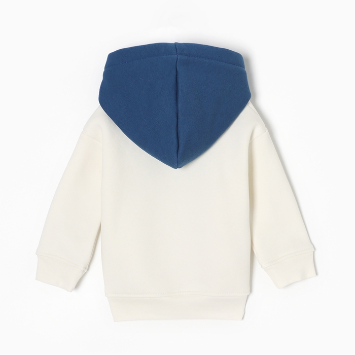 Толстовка Крошка Я Blueberry pie р. 62-68, молочный Толстовка Крошка Я Blueberry pie р. 62-68, молочный