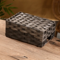 Корзина плетеная 31х20х12 см, пластик