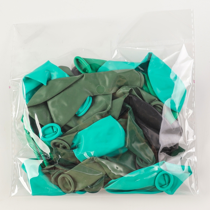 Шар латексный 10" &laquo;Хаки&raquo;, набор 25 шт., МИКС