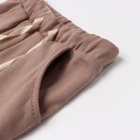 Комплект: футболка с дл. рукавом и брюки Крошка Я Dreamer, рост 92-98 см, бежевый