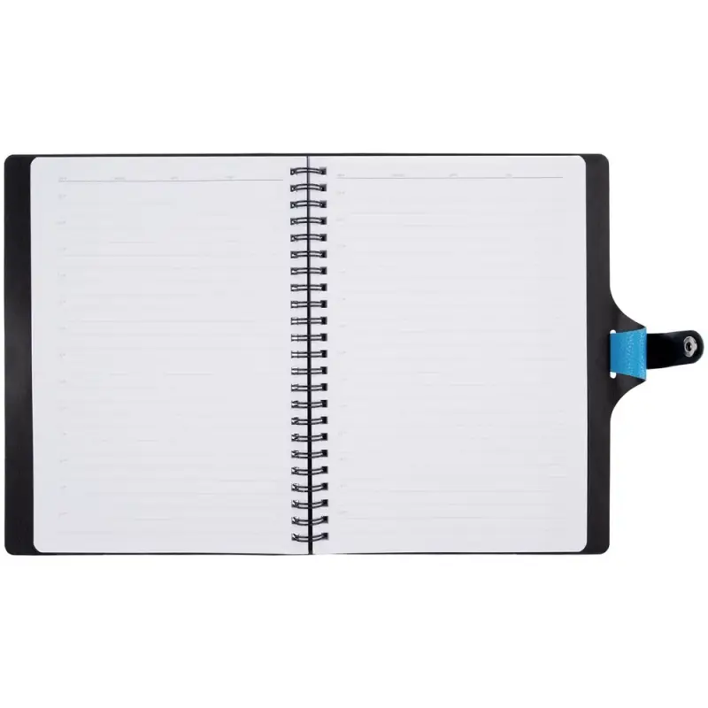 Ежедневник Strep Front на заказ, недатированный, голубой