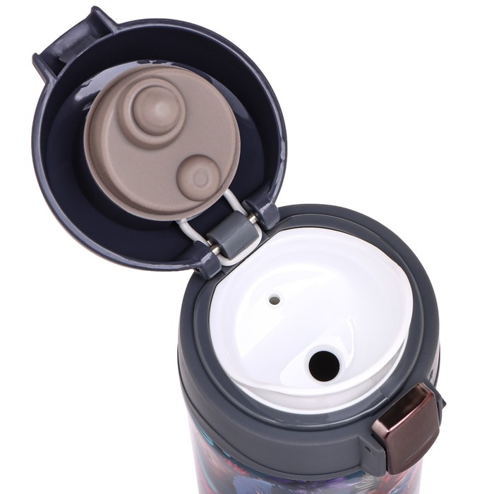 Термокружка, 350 мл, Style "Мопс", сохраняет тепло до 8 ч