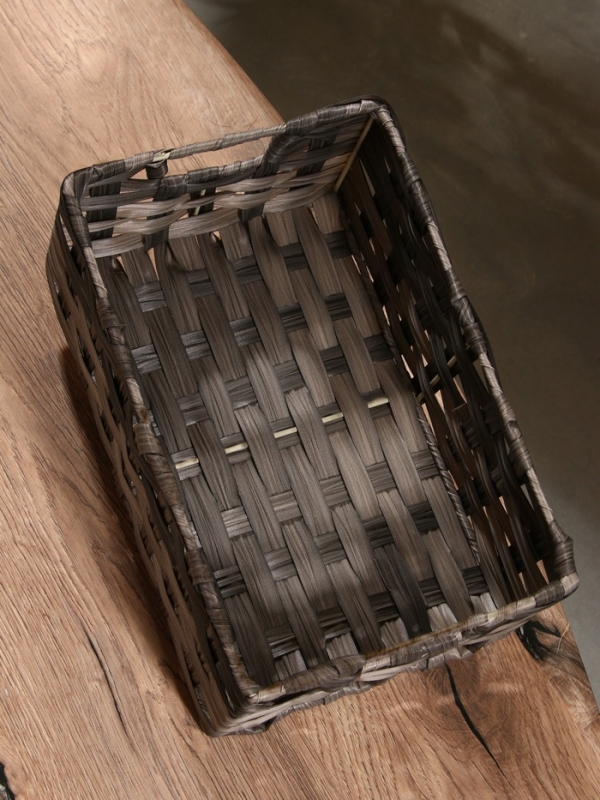 Корзина плетеная 31х20х12 см, пластик