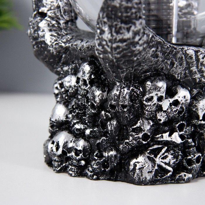 Плазменный шар &laquo;Рука ада&raquo; серый 12&times;12&times;18 см