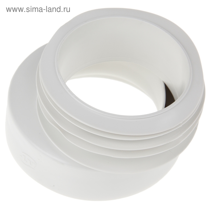 Манжета для унитаза "АНИ Пласт" W0410, эксцентрическая, резина