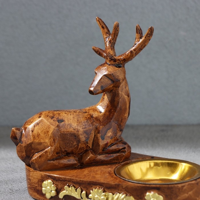 Курильница Курильница "Олень", коричневый