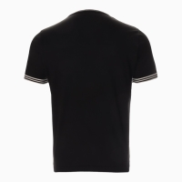 Джемпер мужской короткий рукав MINAKU REGULAR FIT: цвет чёрный, р-р 44