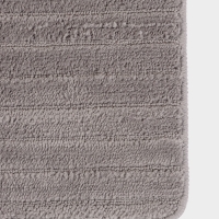 Коврик Savanna, 50&times;80 см, ворс 1 см, микрофибра, серый