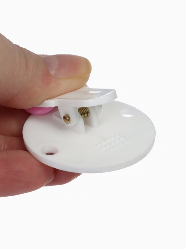 Держатель для соски - пустышки &laquo;Я - это стиль&raquo;, на цепочке, цвет розовый