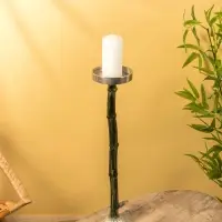 Подсвечник "Жонглёр" алюминий 16х16х62 см